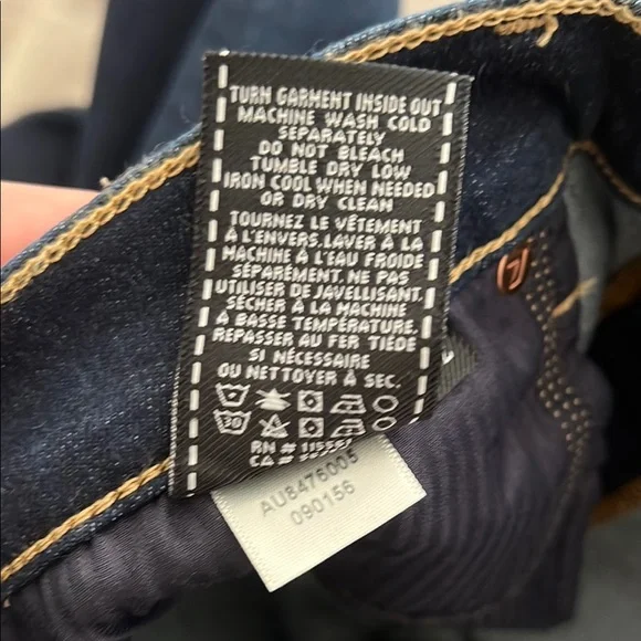 7 For All Mankind Women's Blue Jeans - Picture 5 of 7